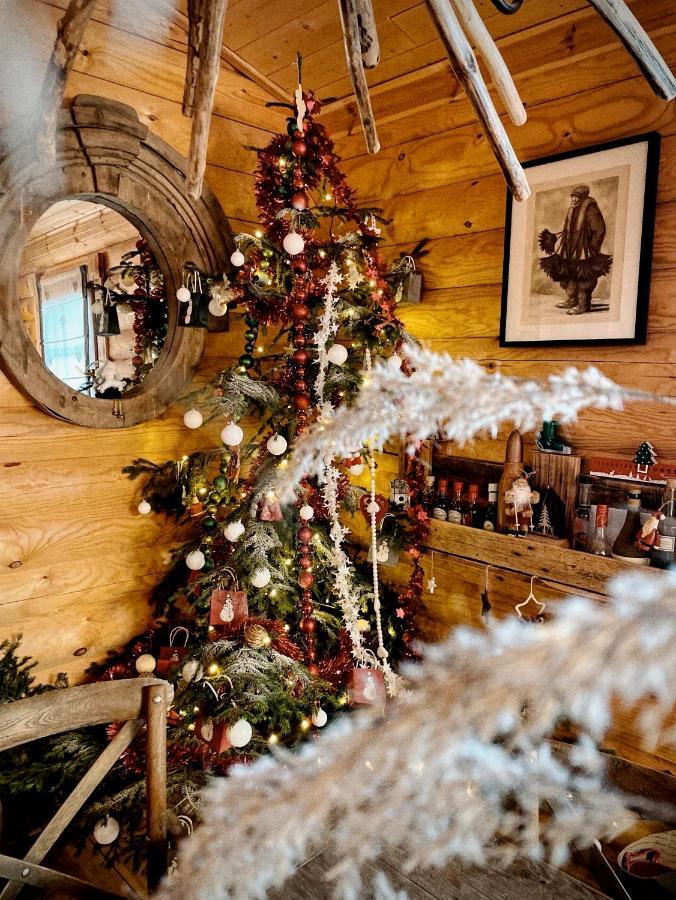 Magnifique chalet avec SAUNA Roubion Extérieur photo