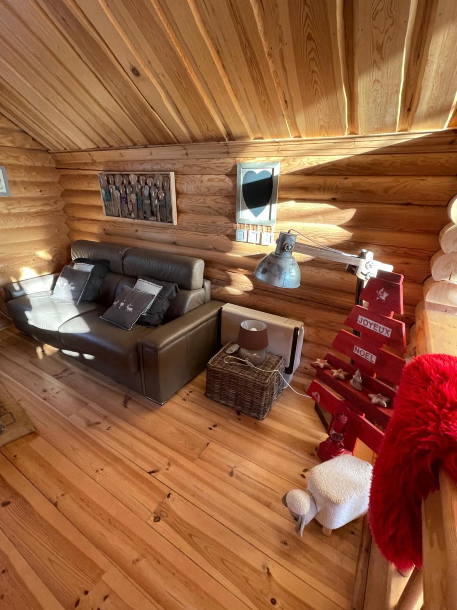 Magnifique chalet avec SAUNA Roubion Extérieur photo