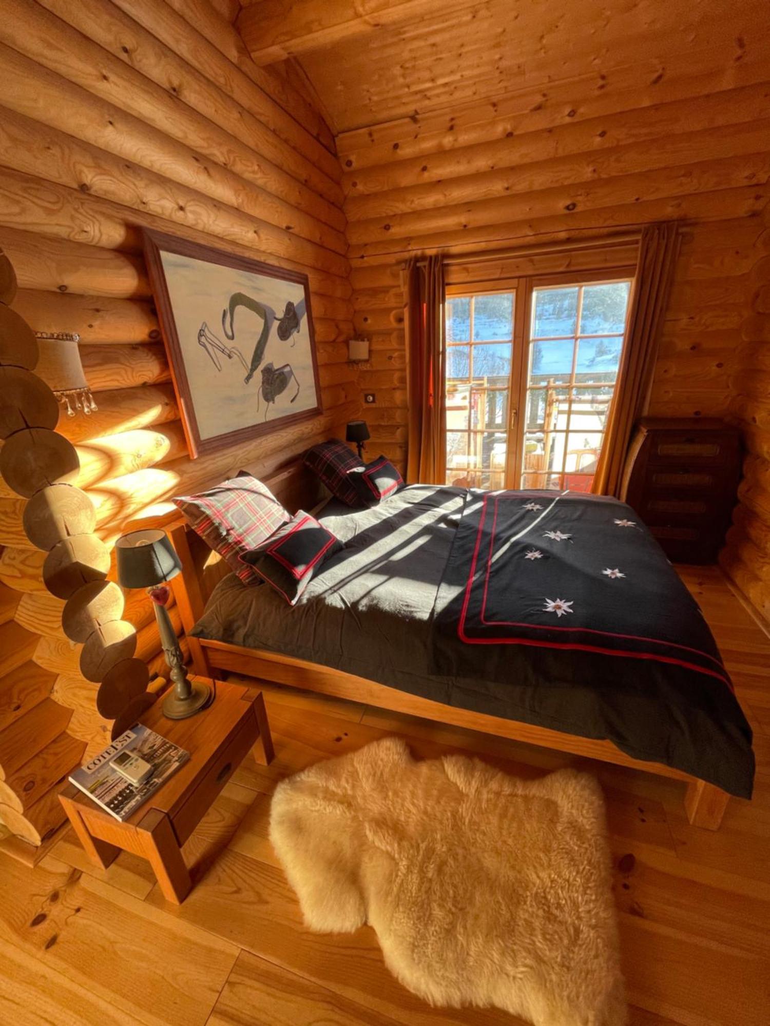 Magnifique chalet avec SAUNA Roubion Extérieur photo